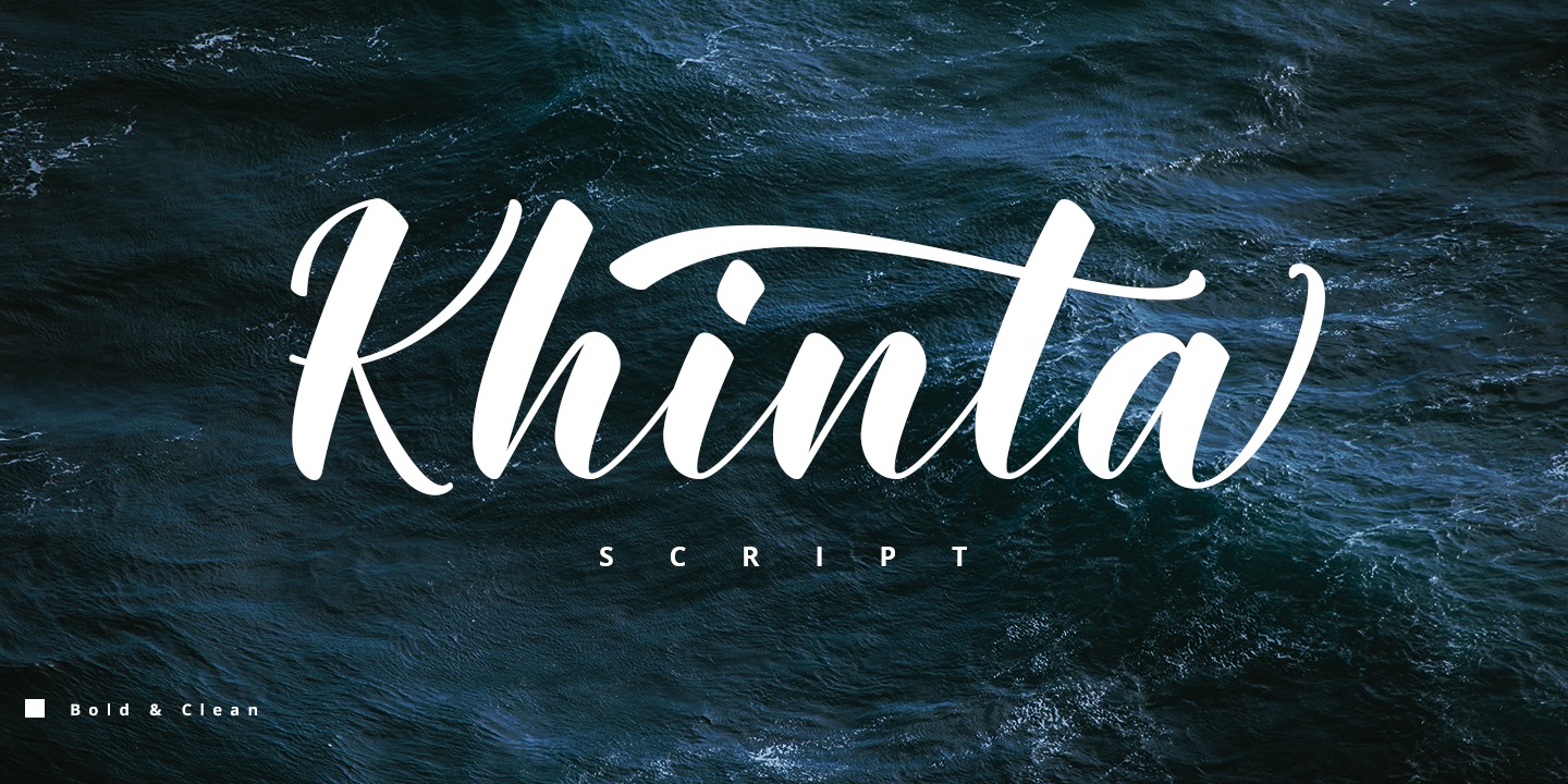 Khinta Regular Font preview